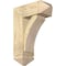 Ekena Millwork Thorton Arts and Crafts Rough Sawn Bracket w/ Offset Brace, Douglas Fir, 8"W x 20"D x 28"H BKT0806X20X28THR03RDF - alternate 1